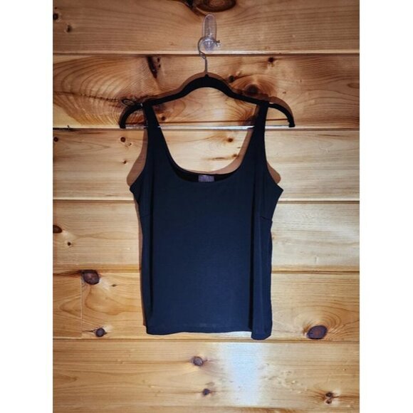 Sigrid Olsen Black Tank Top Size Medium - Picture 5 of 7
